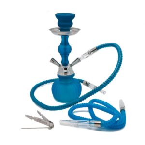Sahbi Shisha Fluor Blauw 2 Slangen - Sahbi Shishas